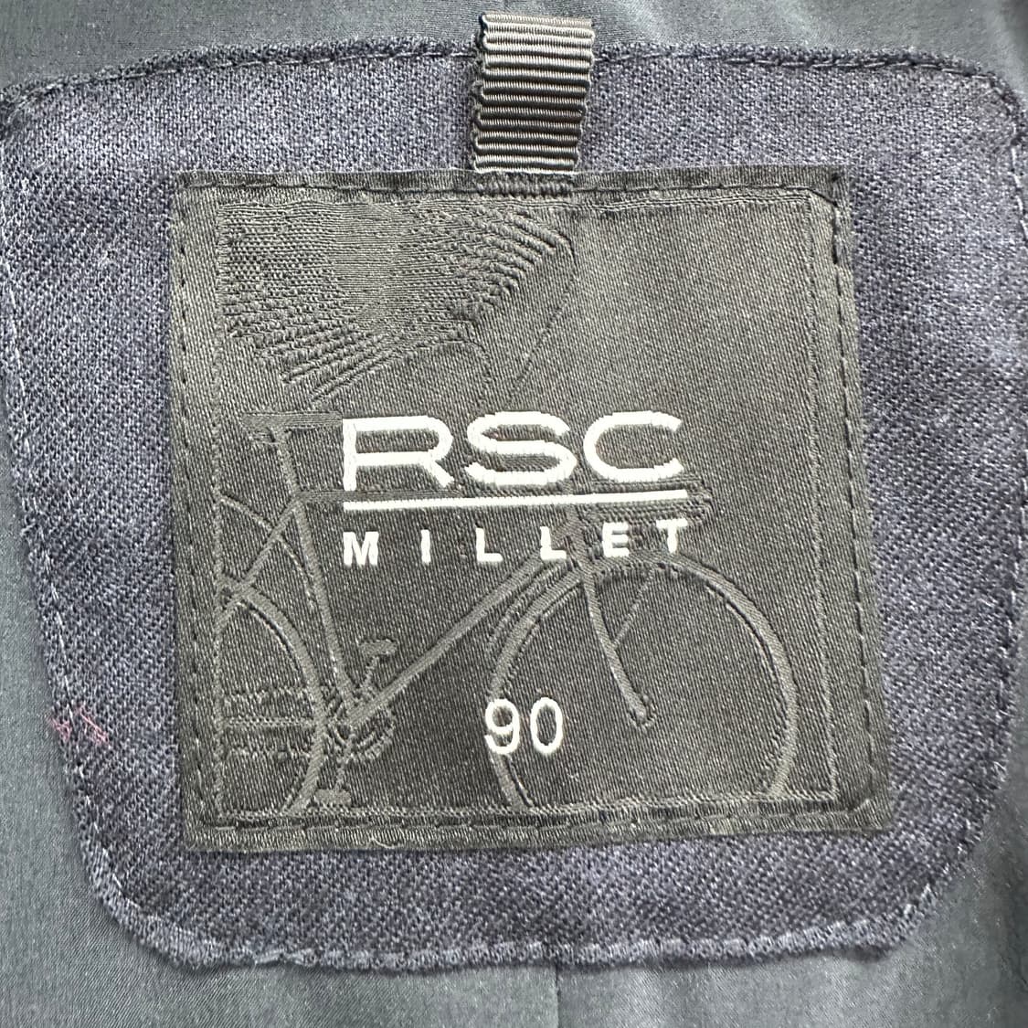 90 밀레 여자 구스다운 울 하프 패딩 상품이미지5