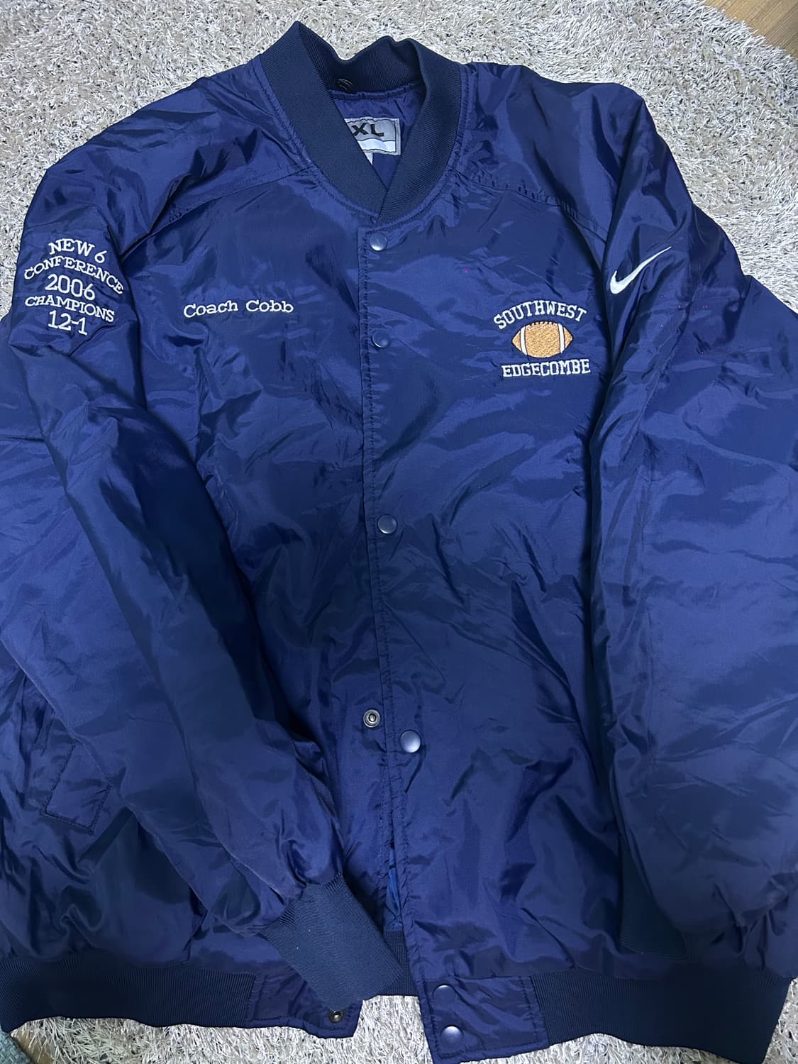 나이키 누빔점퍼 사이즈 110 상품이미지1