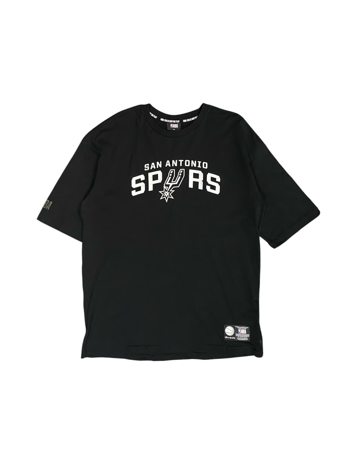 NBA 산안토니오 스퍼스 로고 반팔 티셔츠 상품이미지1
