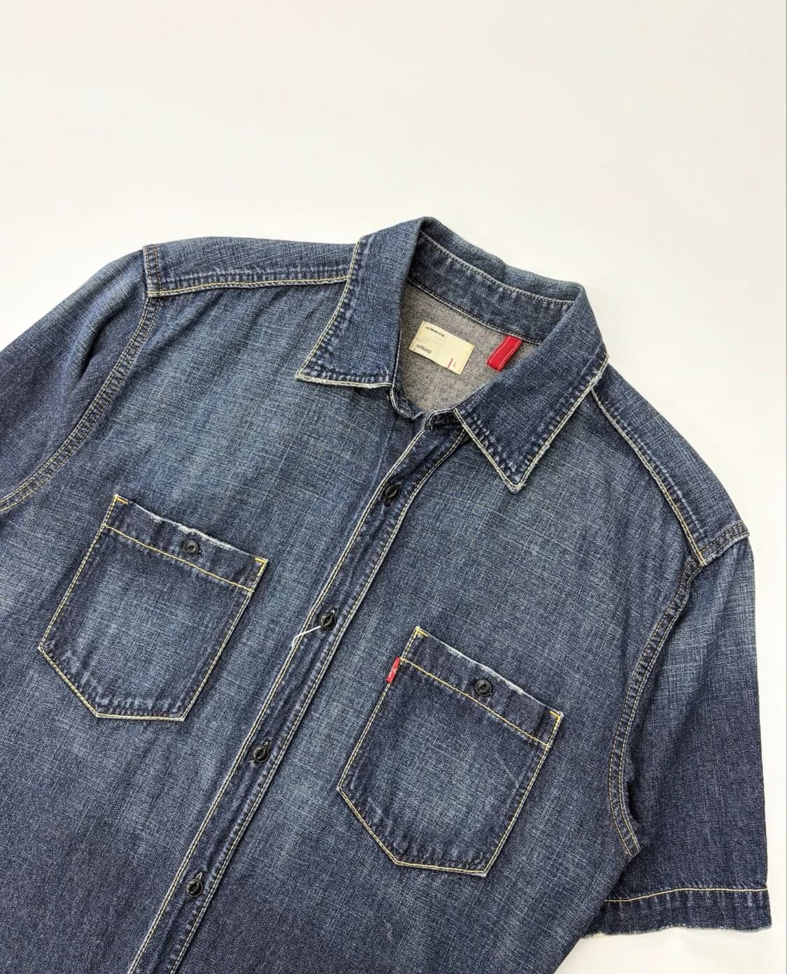 Levis 리바이스 데님 반팔 셔츠  상품이미지2