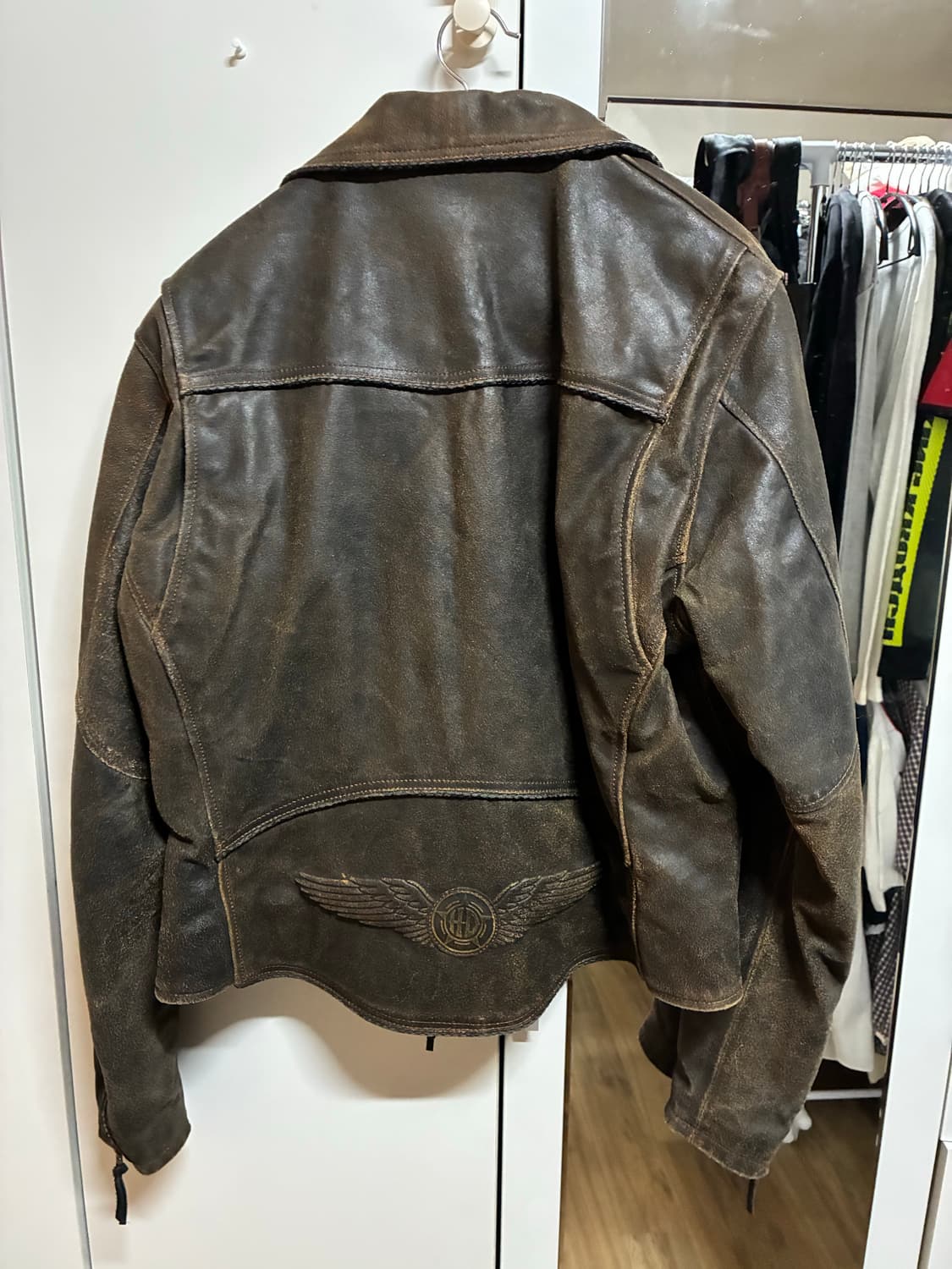 빈티지 할리데이비슨 라이데 자켓 상품이미지2