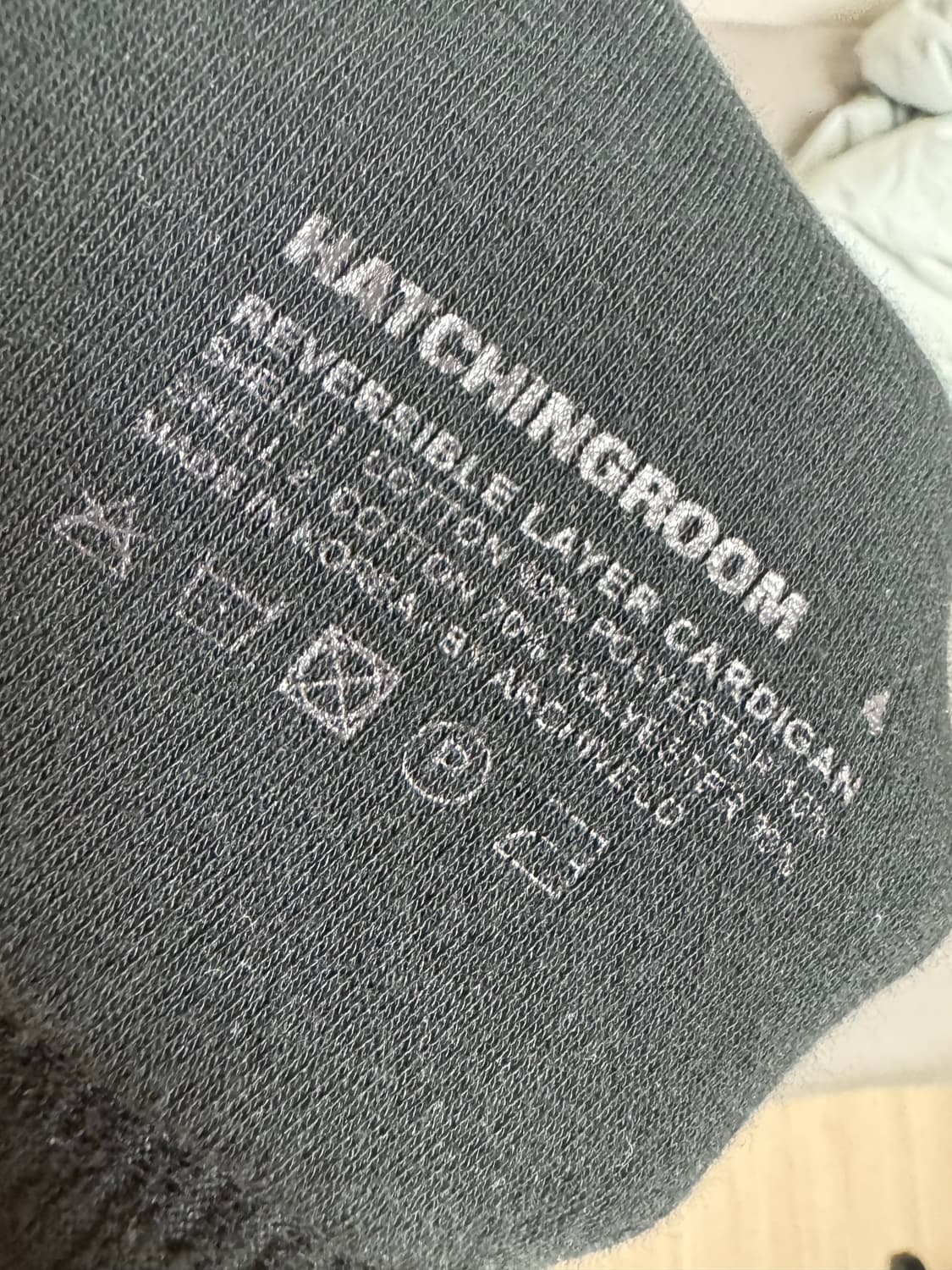 Reversible Layer Cardigan Black 4사 상품이미지3