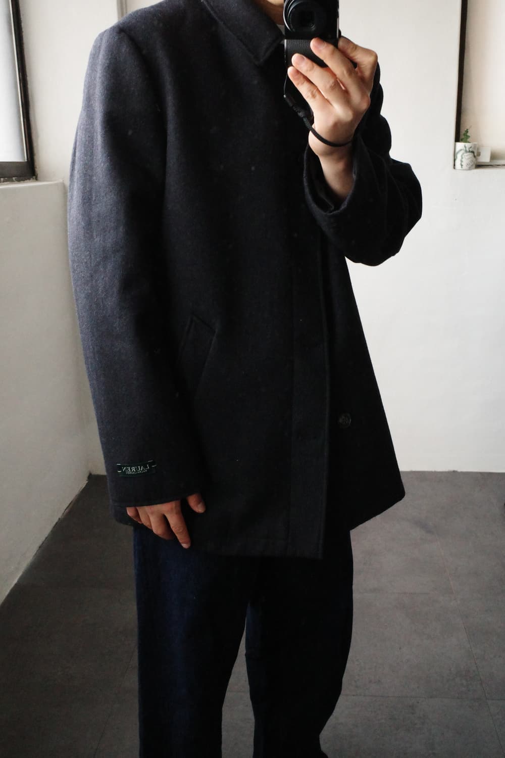 로렌 랄프로렌 울 하프 코트 상품이미지2