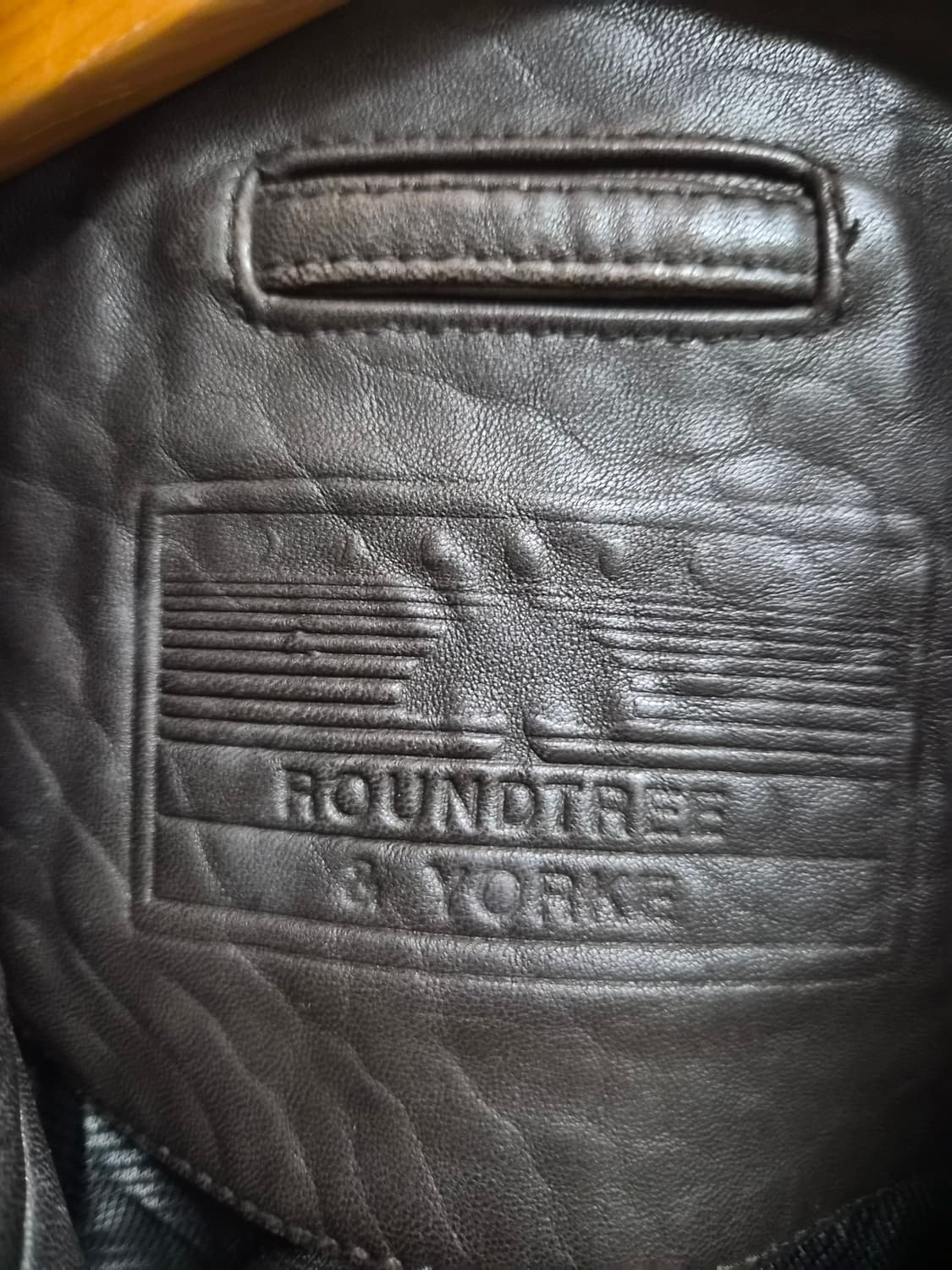 M) 라운드트리 램스킨 레더 자켓 팝니다 상품이미지4