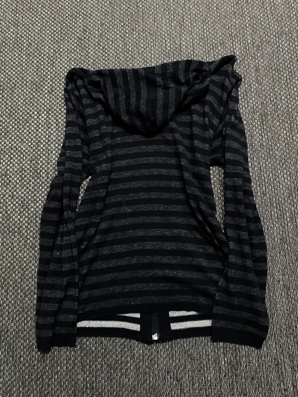 [Sorridere] Loose-Fit Stripe Hoodie- Zip 상품이미지7