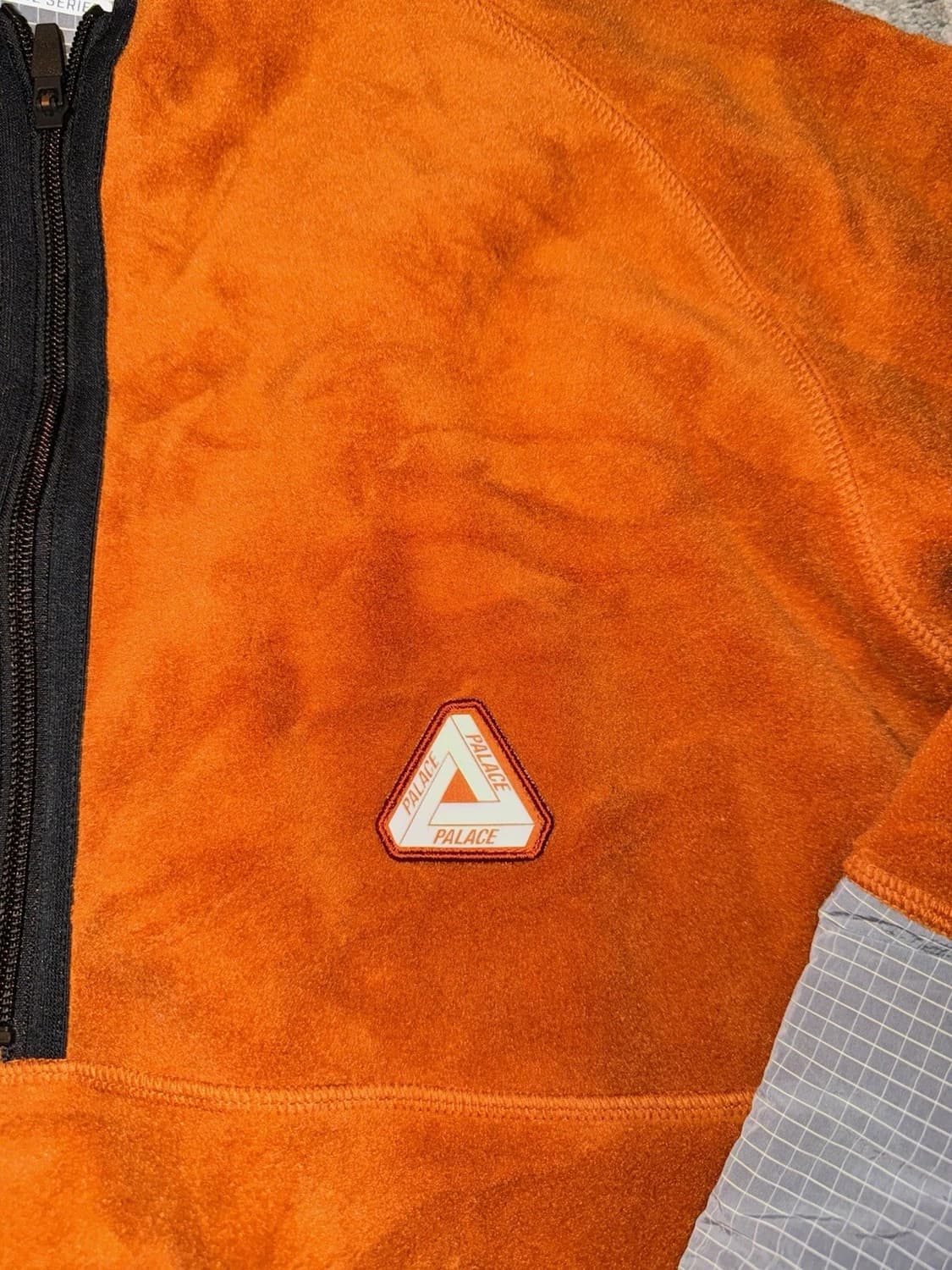  22FW 팔라스 폴라텍 1/4 집 자켓 오렌지 상품이미지3