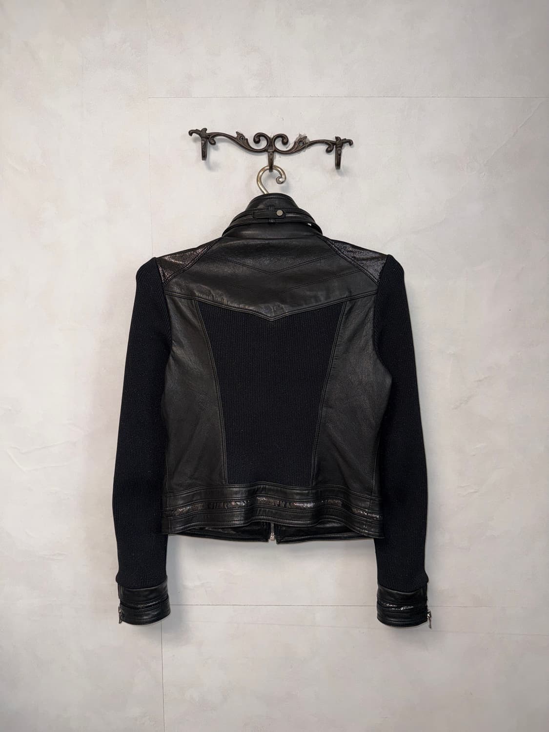 EGOIST black lamb&pig skin double jacket 상품이미지4