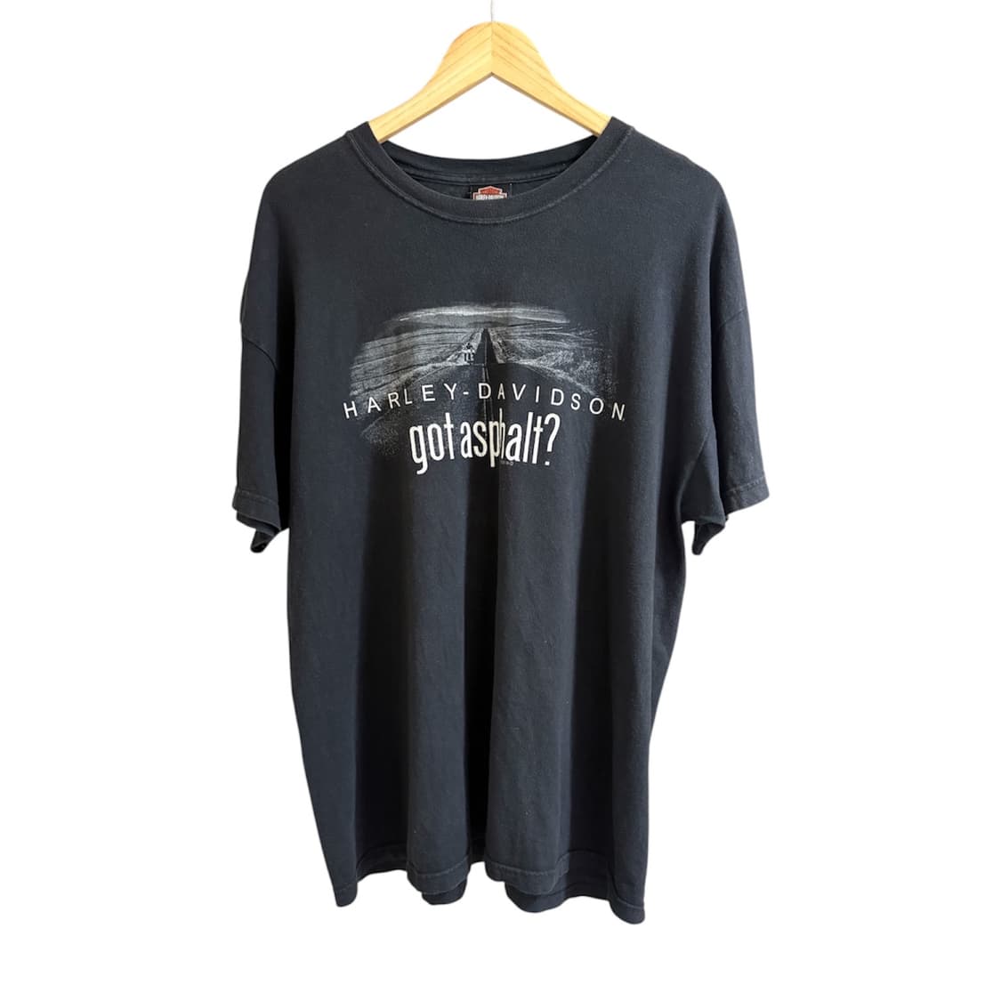 빈티지 할리데이비슨 “Got Asphalt?” 티셔츠 상품이미지2
