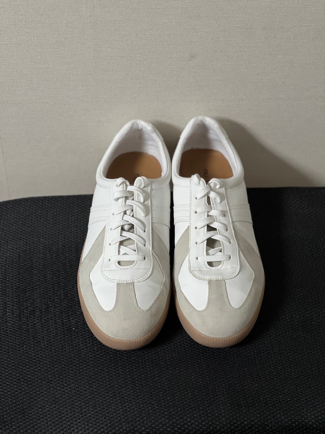 화이트 스웨이드 독일군 스니커즈 280 상품이미지2