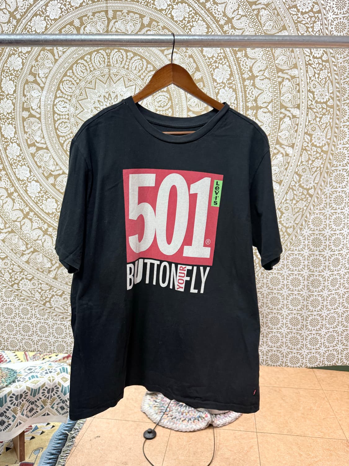 리바이스 501 박스 프린팅 반팔티 (Z1010) 상품이미지3