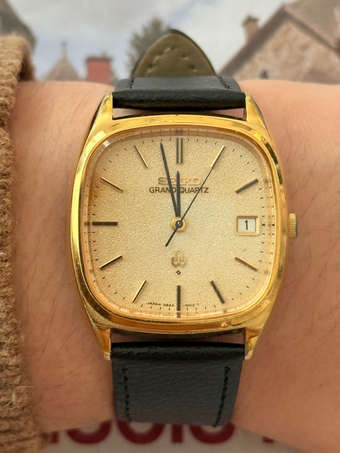 Seiko 세이코 Grand Quartz Sand Diel 상품이미지10