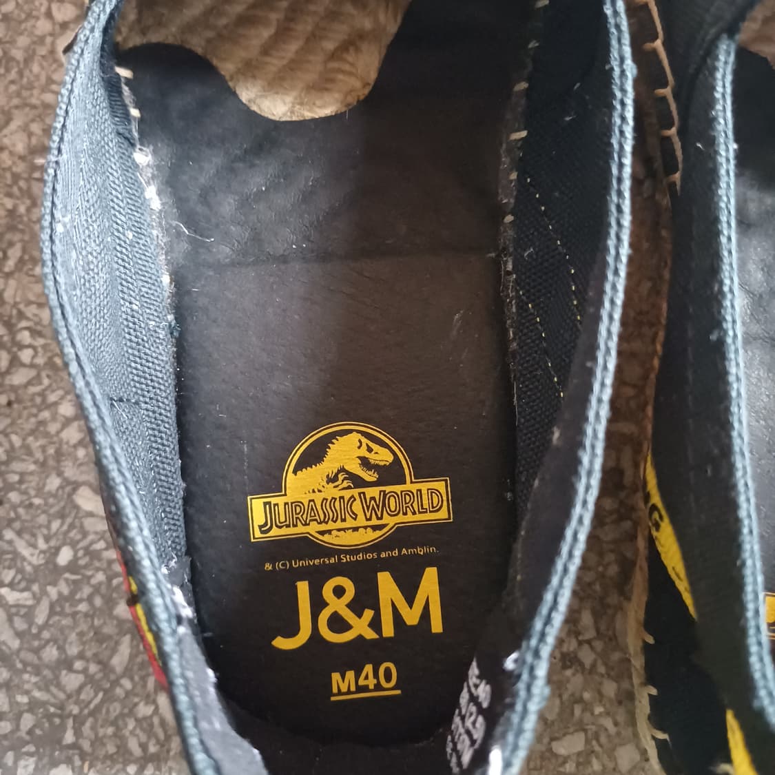 J&m 쥬라기 콜라보 한정판 수제화 250mm 상품이미지6