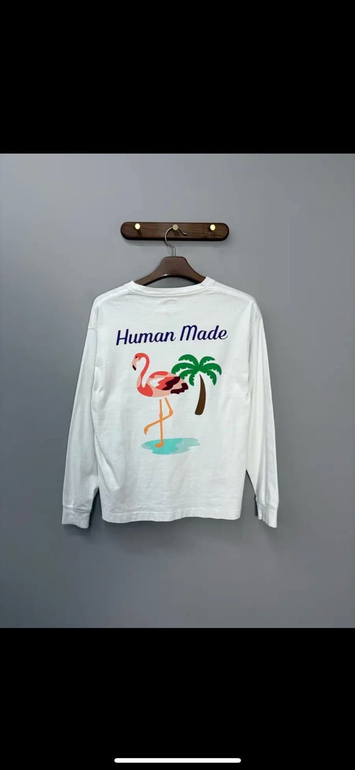 휴먼메이드 플라밍고 롱슬리브티셔츠 H1159 상품이미지5