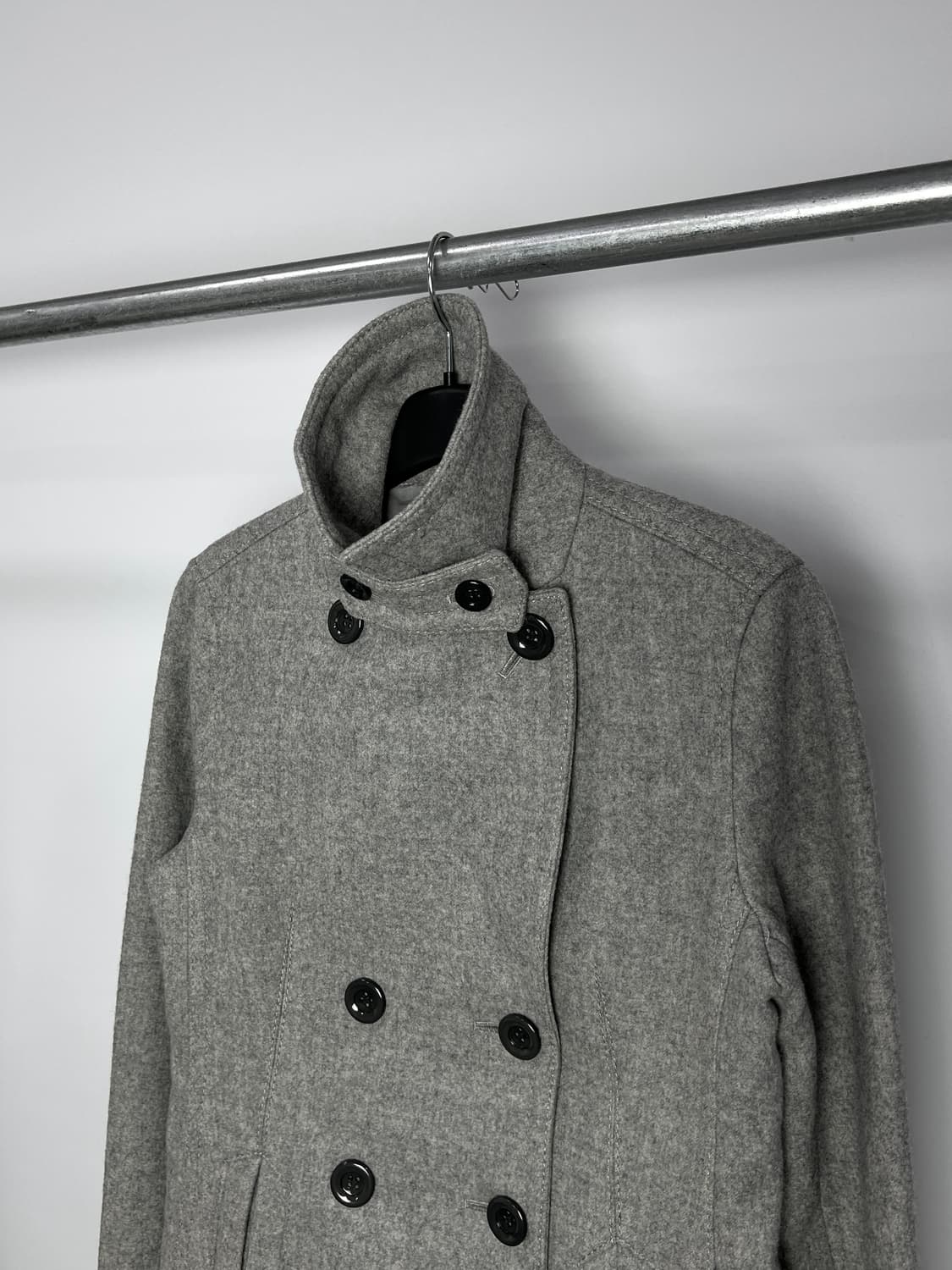 KUMIKYOKU 더블 울 코트  상품이미지6