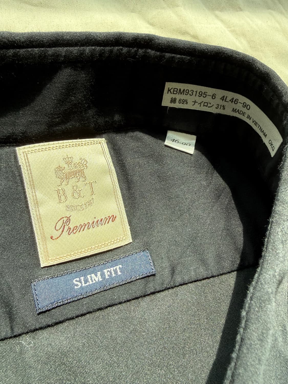 딥네이비 셔츠 상품이미지3