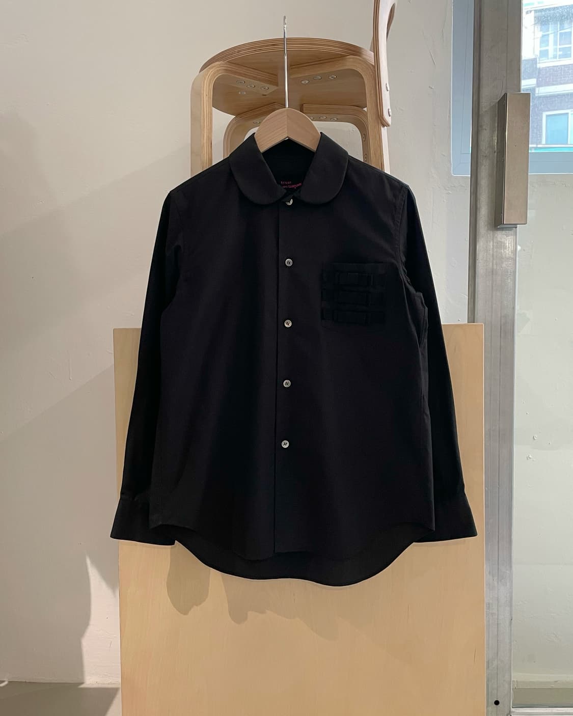 꼼데가르송 트리콧 리본 셔츠 상품이미지3