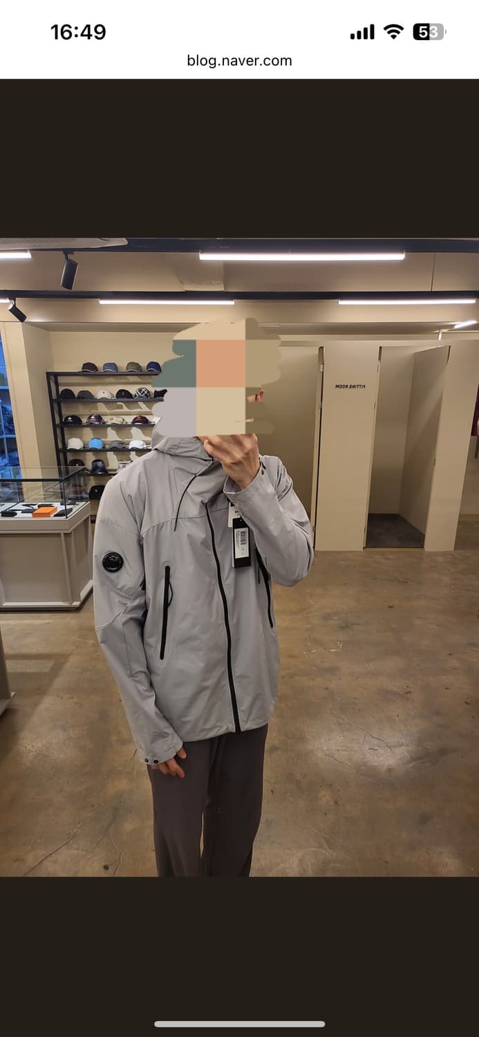 CP컴퍼니 16CMOW403A 프로텍 후드 자켓 그레이 48 상품이미지1