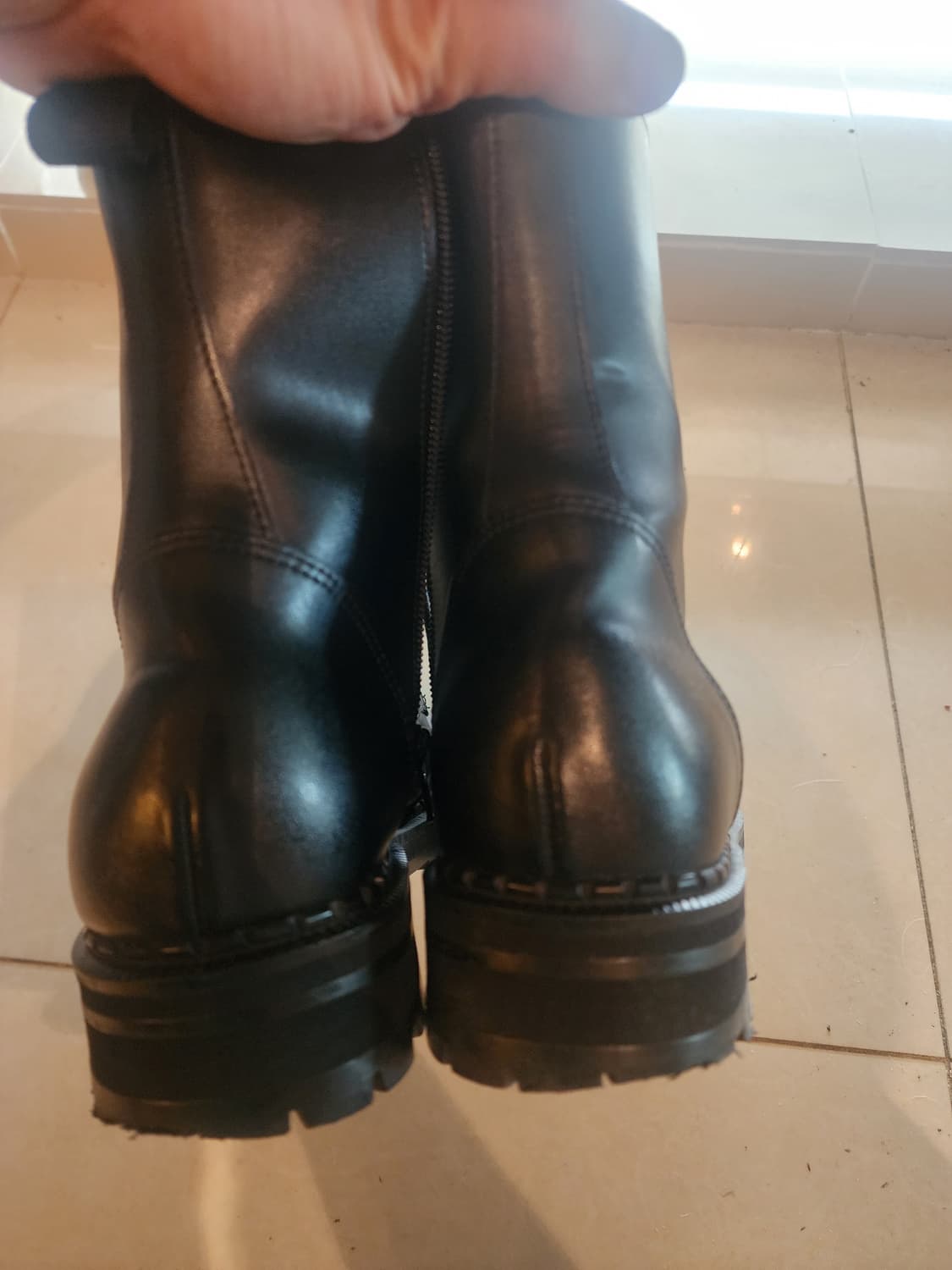 커스텀 에이드 소가죽 코만도 워커 루카스 팜. 280mm 군화 부츠 상품이미지7