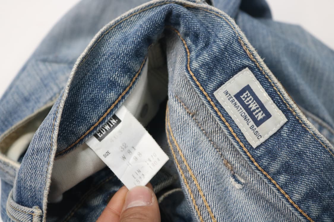 에드윈 빈티지 인터내셔널 베이직 워싱 데님 팬츠 상품이미지10