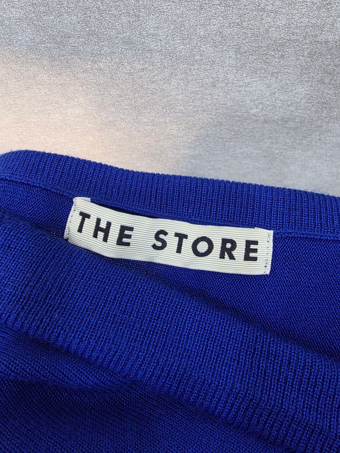 한섬 더스토어 니트 플레어 스커트 THE STORE 상품이미지5