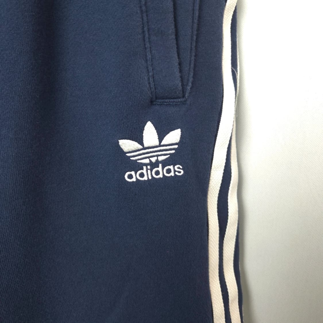 남 허리 28-31 아디다스 AC 트랙 쇼츠 밴딩 반바지 트레이닝 면 상품이미지3