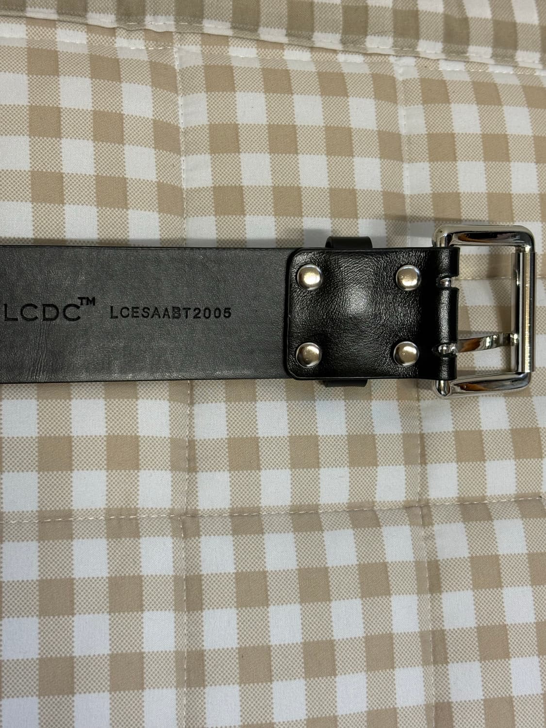 Lcdc tm 더블 아일렛 벨트 상품이미지3