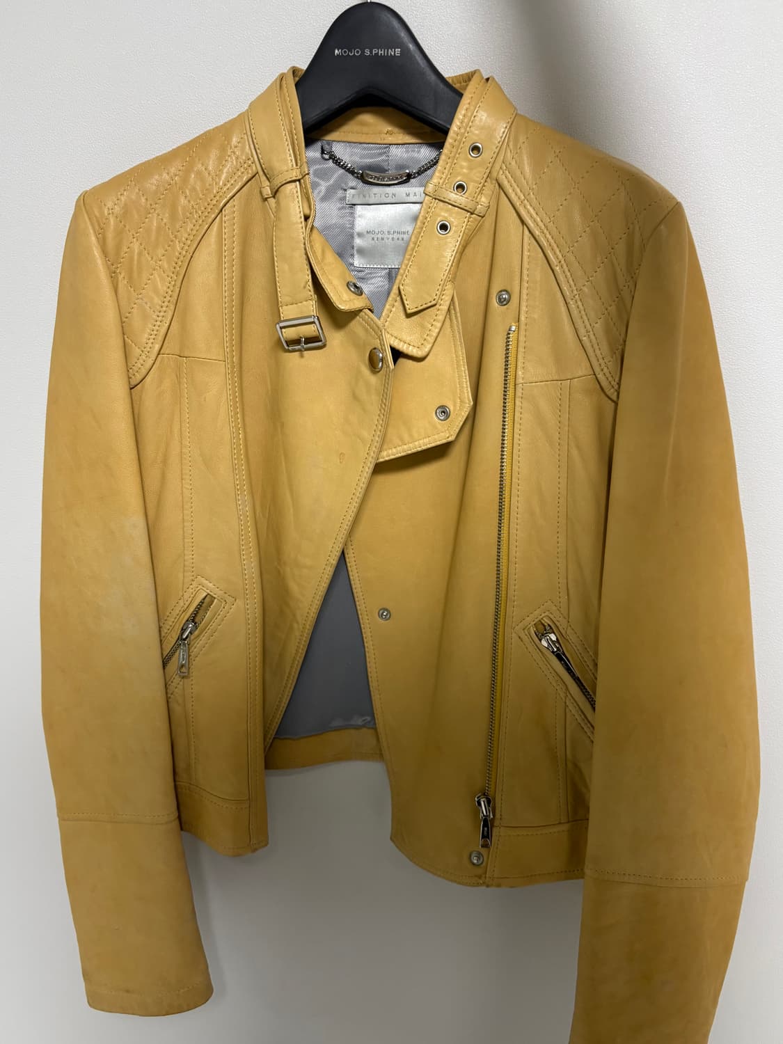 모조에스핀 가죽자켓 상품이미지1