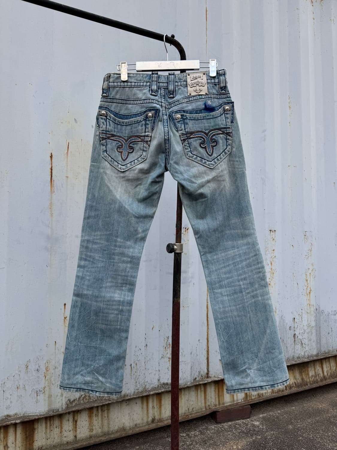 Rock Revival Light Wash Denim Jeans  상품이미지6