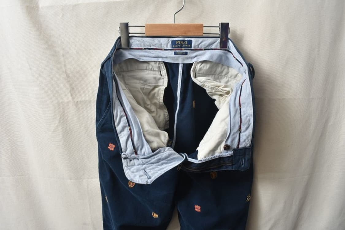 폴로 랄프로렌 자수 치노 팬츠 34 상품이미지6
