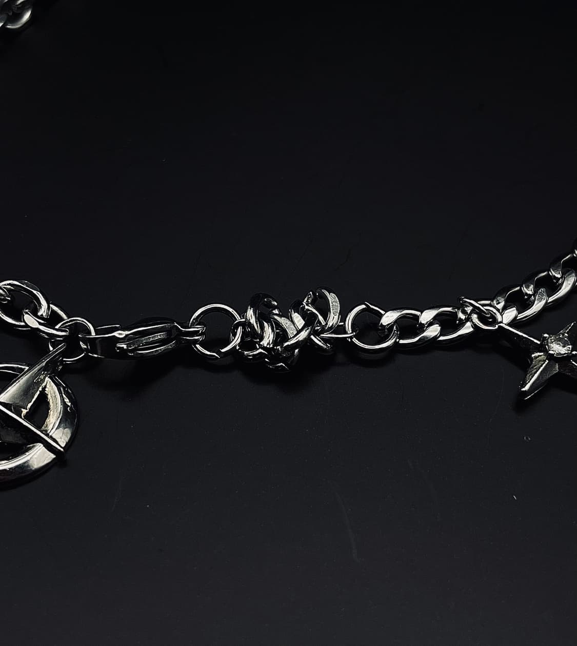 pcr053 The cross black necklace 상품이미지6