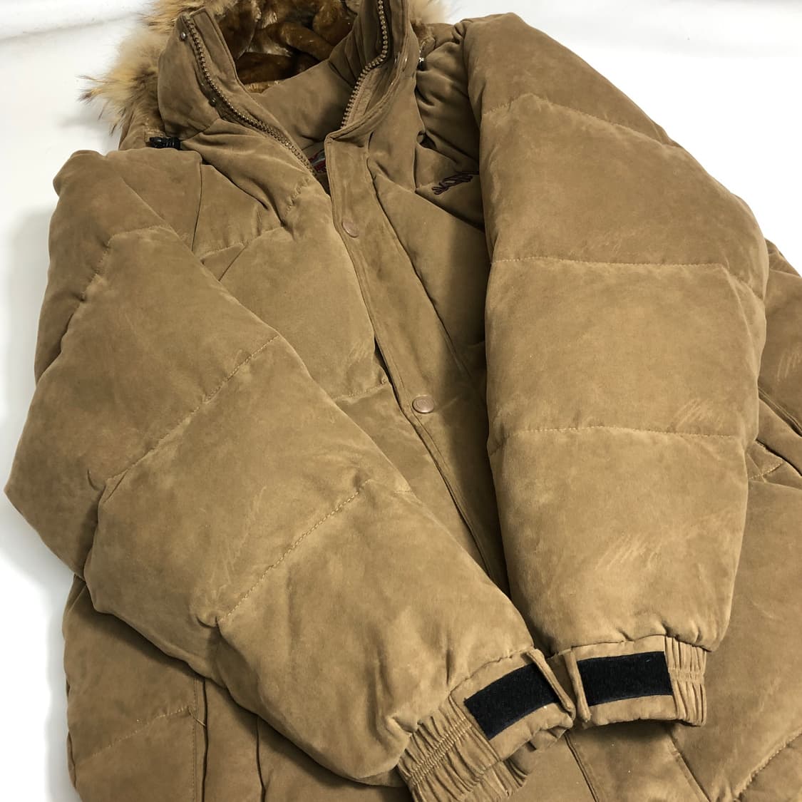 마자플라바 스웨이드 패딩 국내2XL 상품이미지5