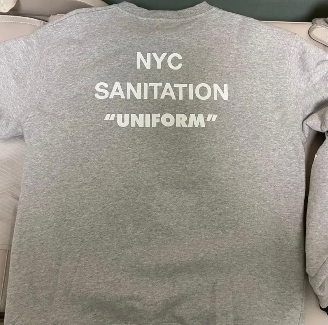 [새상품] 헤론프레스톤 오버핏 스웻셔츠 그레이 S 상품이미지3