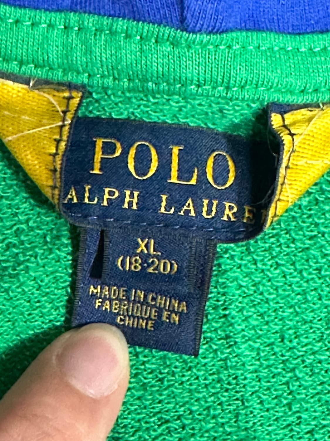 (S) 폴로 랄프로렌 후드 집업 상품이미지2