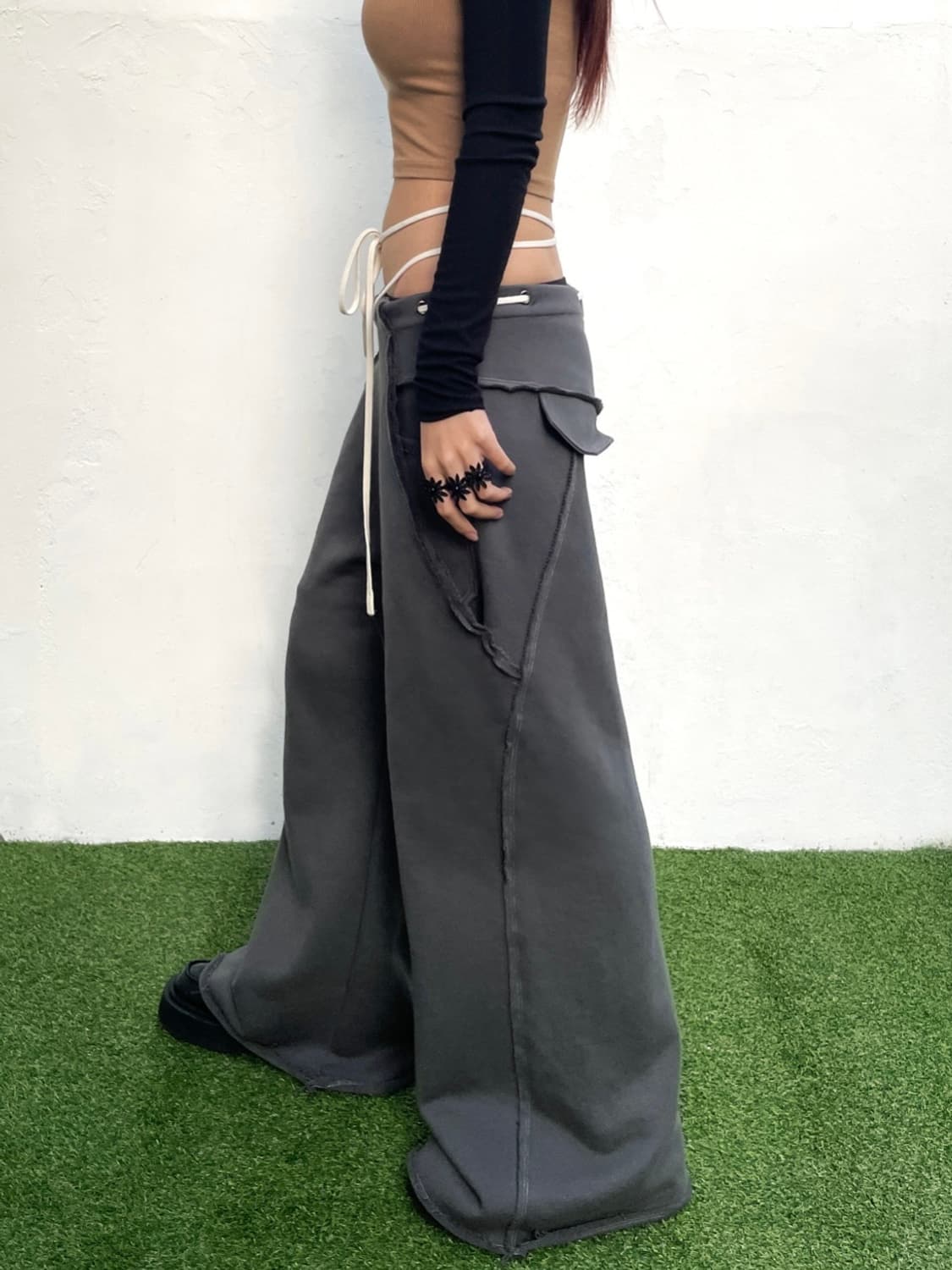 still lethardy 스틸레서디 로우웨이스트 트랙팬츠 상품이미지2