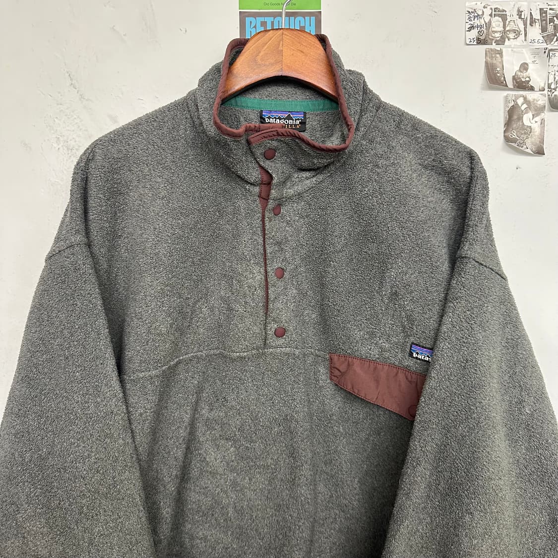 00‘s 파타고니아 신칠라 스냅티 ’차콜/브라운‘ 상품이미지2