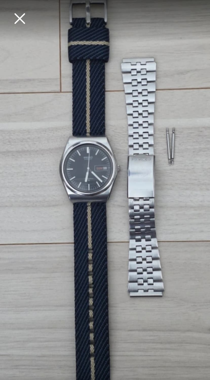 세이코 빈티지 6309-8120 요일.날짜표시 오토메틱 시계.
시간 잘  상품이미지2