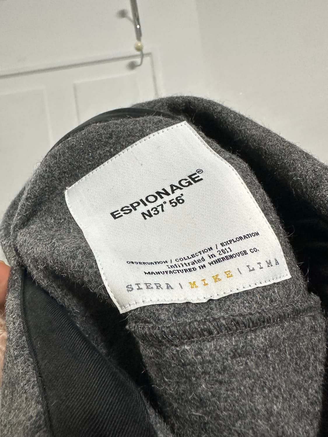 에스피오나지 CPO 셔츠 자켓 상품이미지3