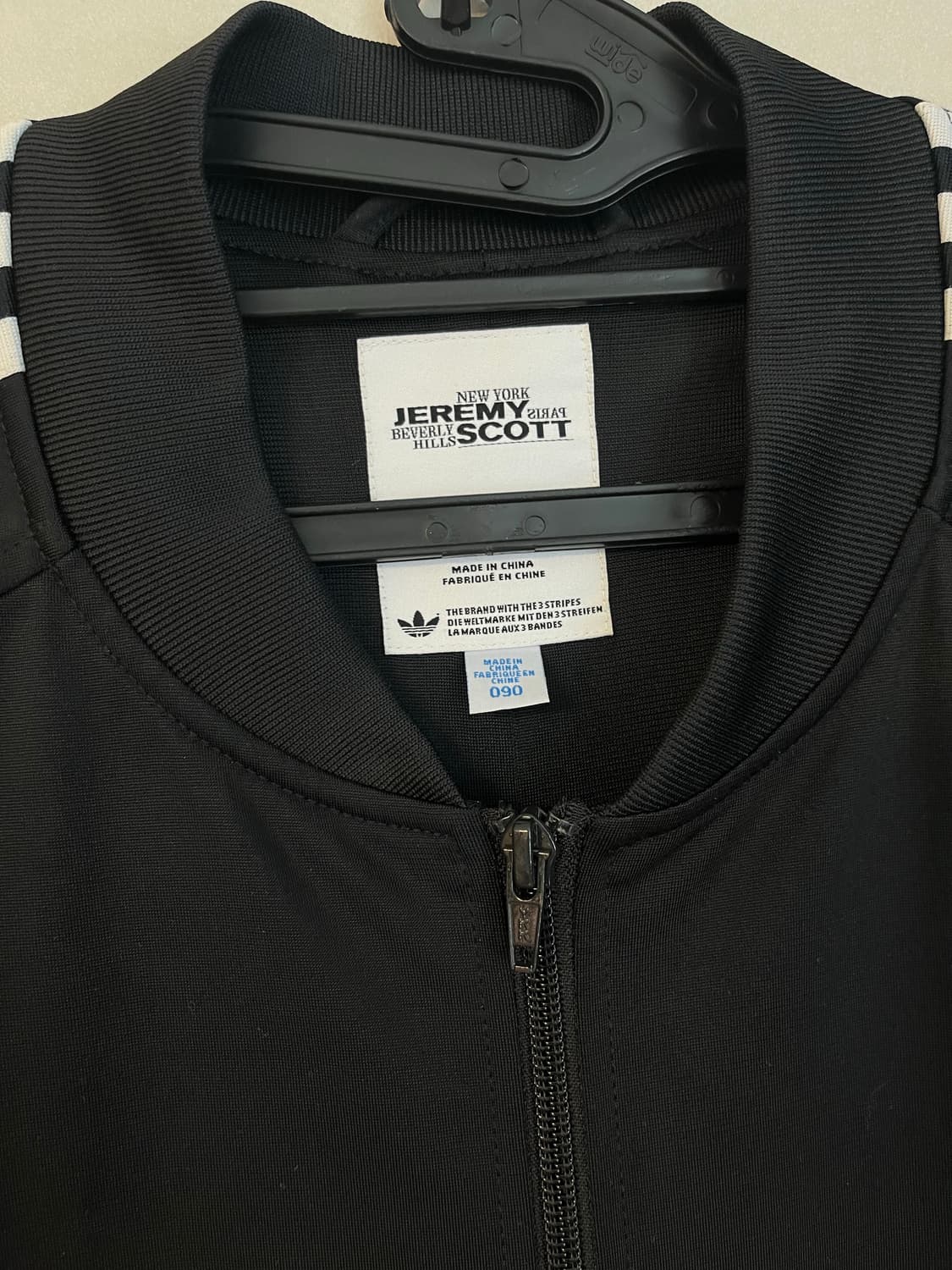 아디다스 제레미스캇 트랙탑 블랙 져지 (90 size)  상품이미지5