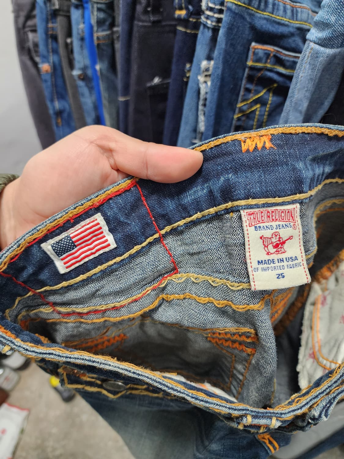 트루릴리젼 JOEY SUPER T 부츠컷 벨바텀 데님 상품이미지6