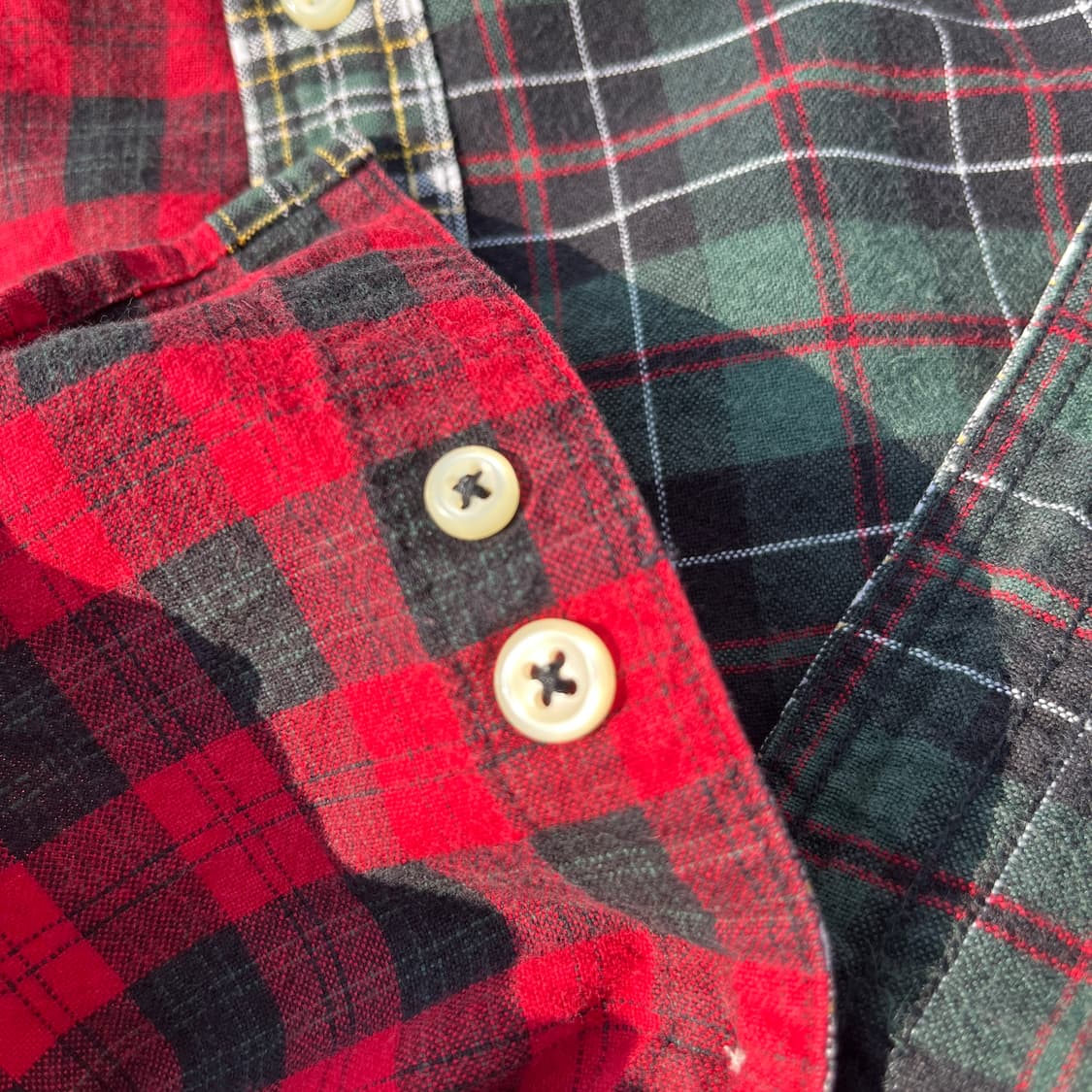 CHAPS (랄프로렌 ) 패치워크 셔츠 (실측확인) 상품이미지4