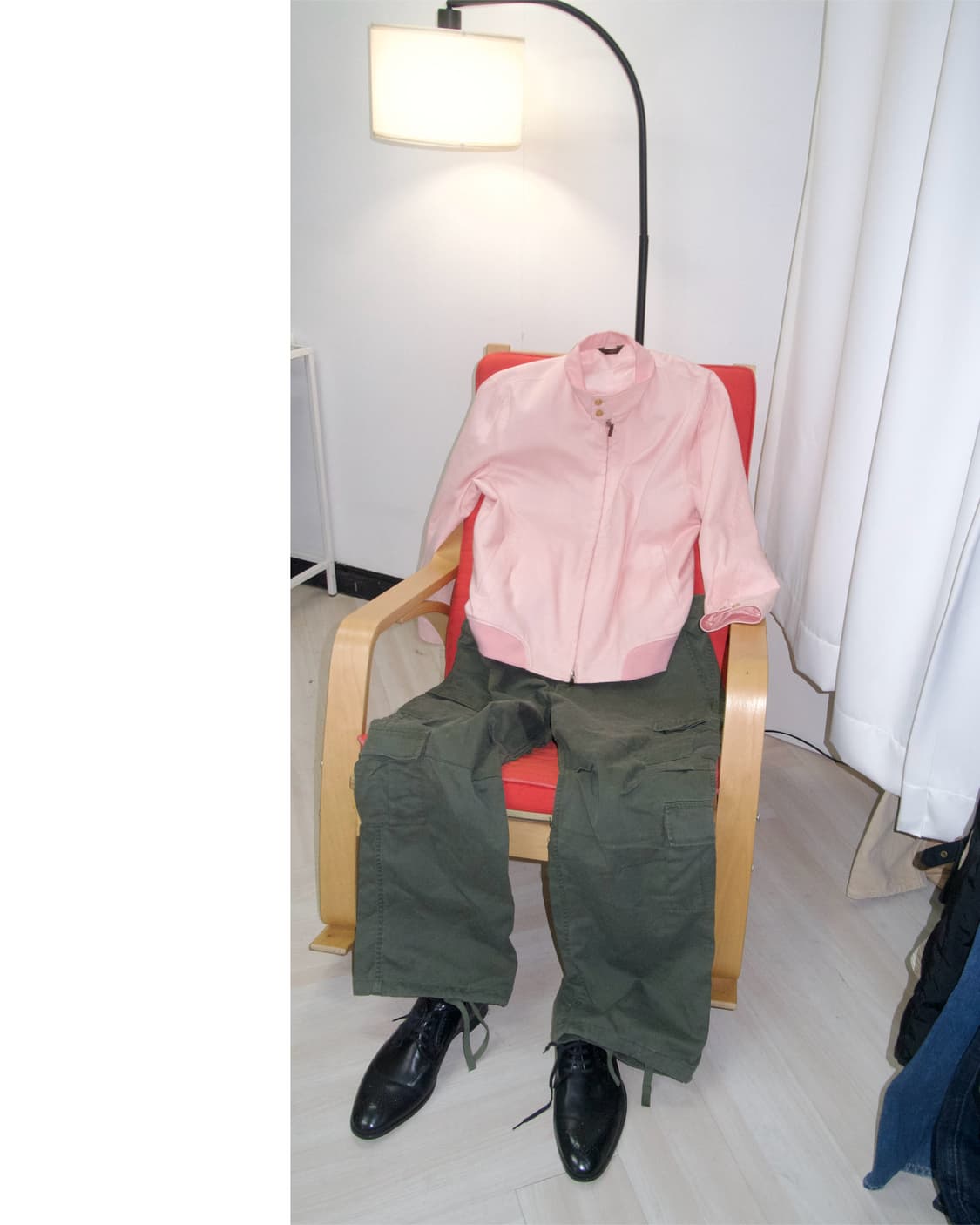 [PAUL STUART] neck button stripe blouson 상품이미지1