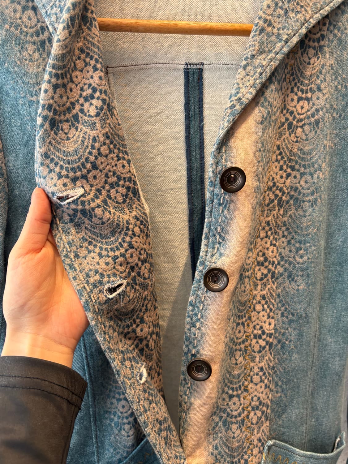 Vintage denim jacket 상품이미지3