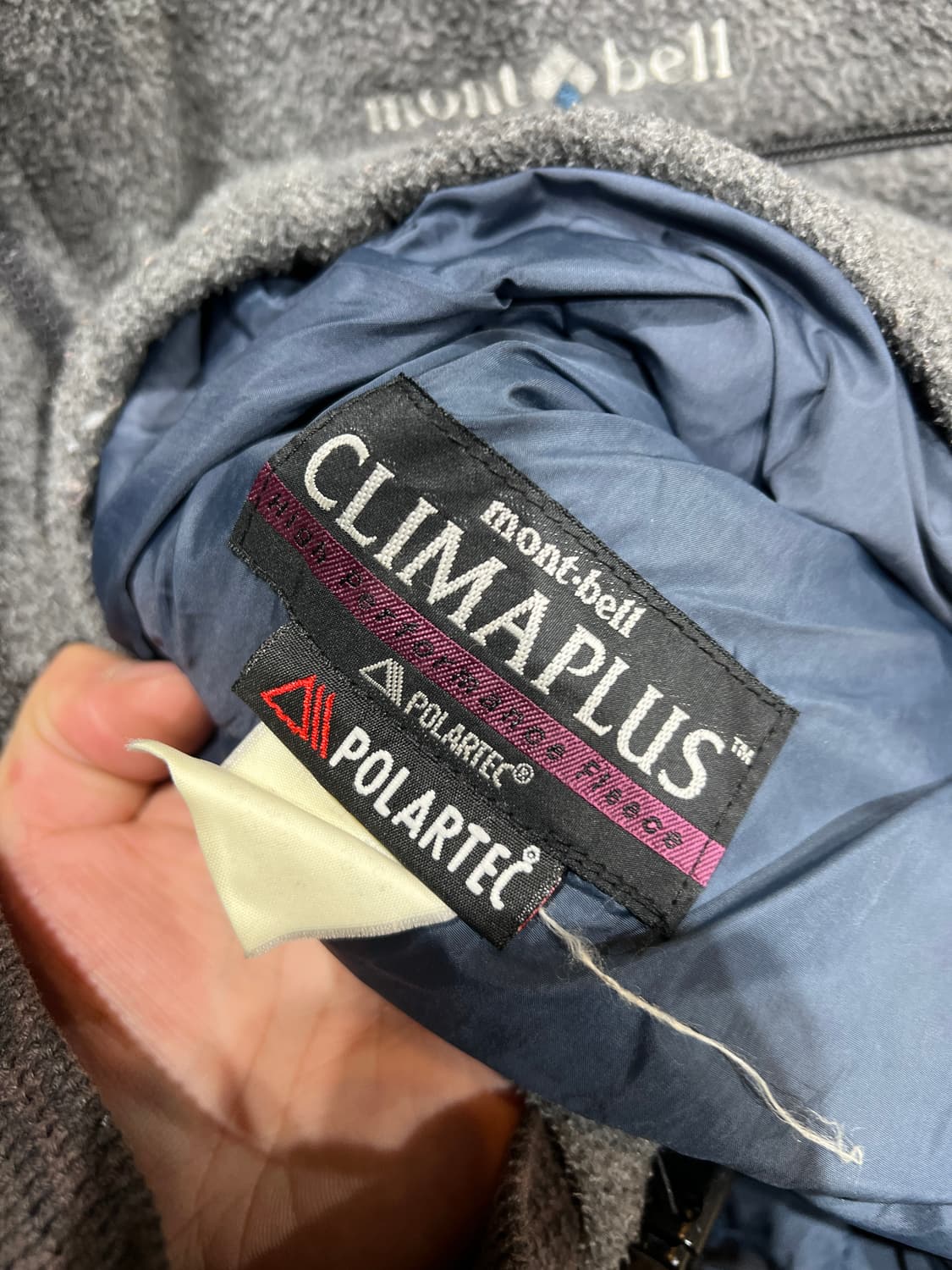 Mont Bell 몽벨 climaplus 폴라텍 플리스 자켓 상품이미지5