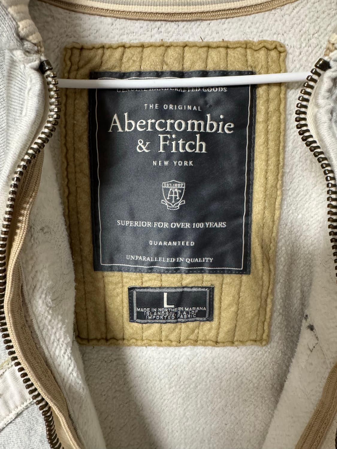 L) USA생산 아베크롬비 후드집업 상품이미지2