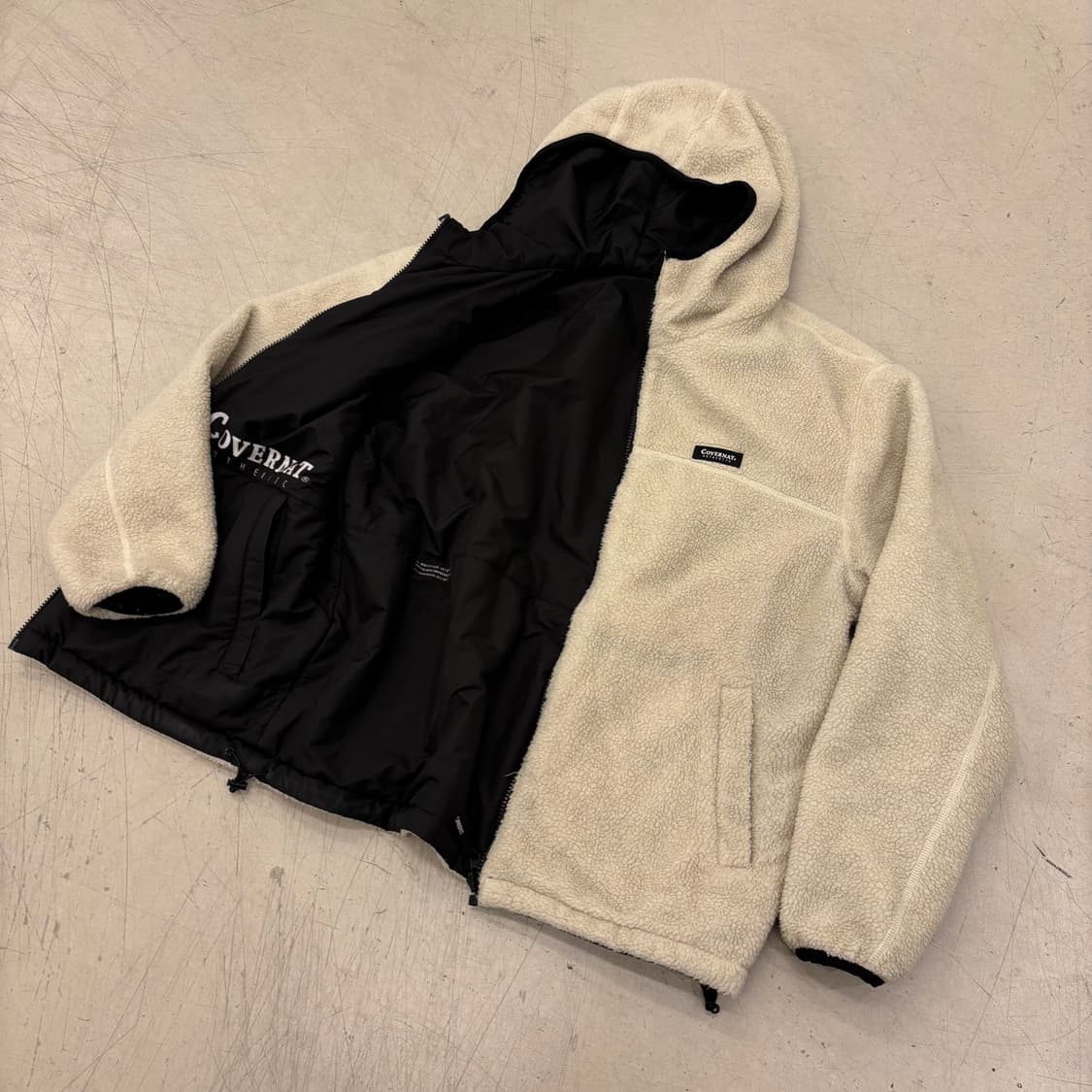 커버낫 리버시블 양털 플리스 자켓 상품이미지1