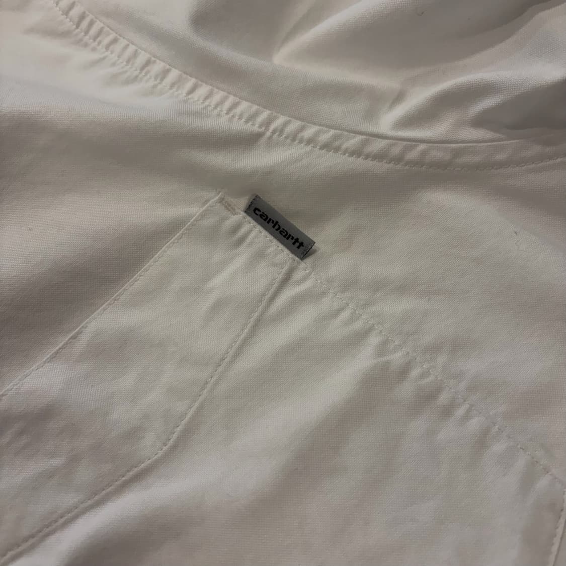 [XL] 칼하트 WIP 반팔 셔츠 화이트 E323 상품이미지4