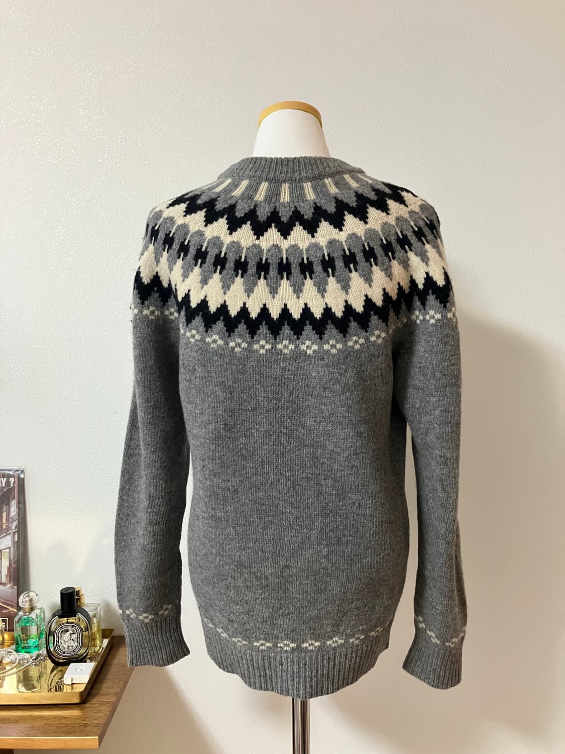 United Arrows 울100 니트 남성S (남녀공용) 상품이미지4