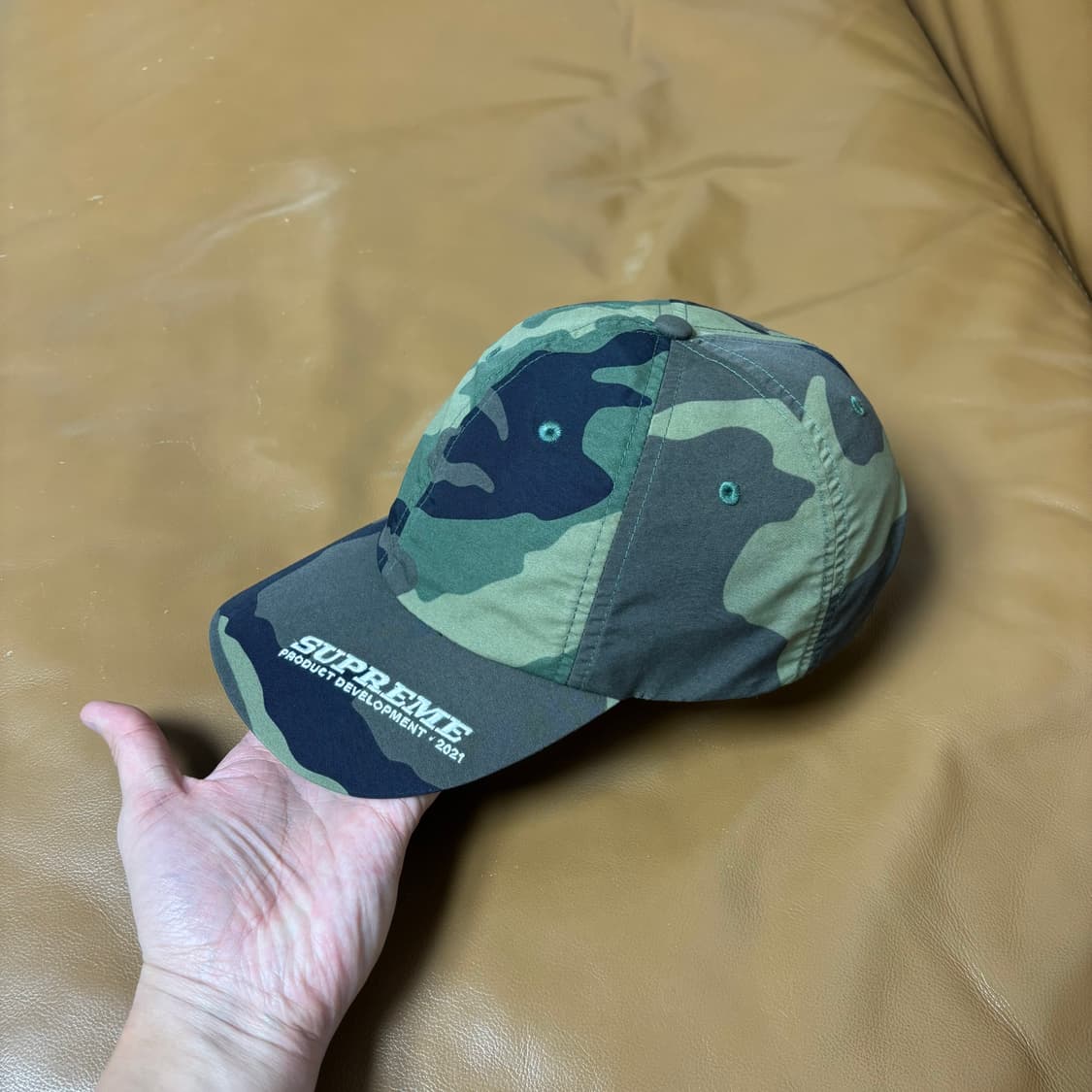 Supreme 슈프림 우드랜드 카모 6패널 볼캡 모자 (Camo) 상품이미지4