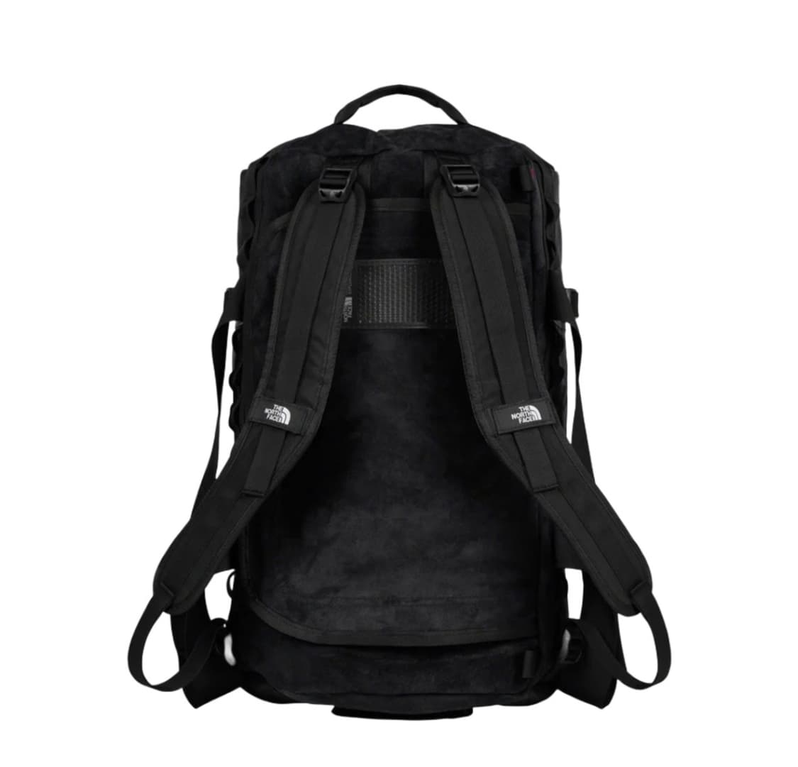 슈프림 x 노스페이스 스웨이드 스몰 베이스 캠프 더플백 블랙 - 23FW 상품이미지3