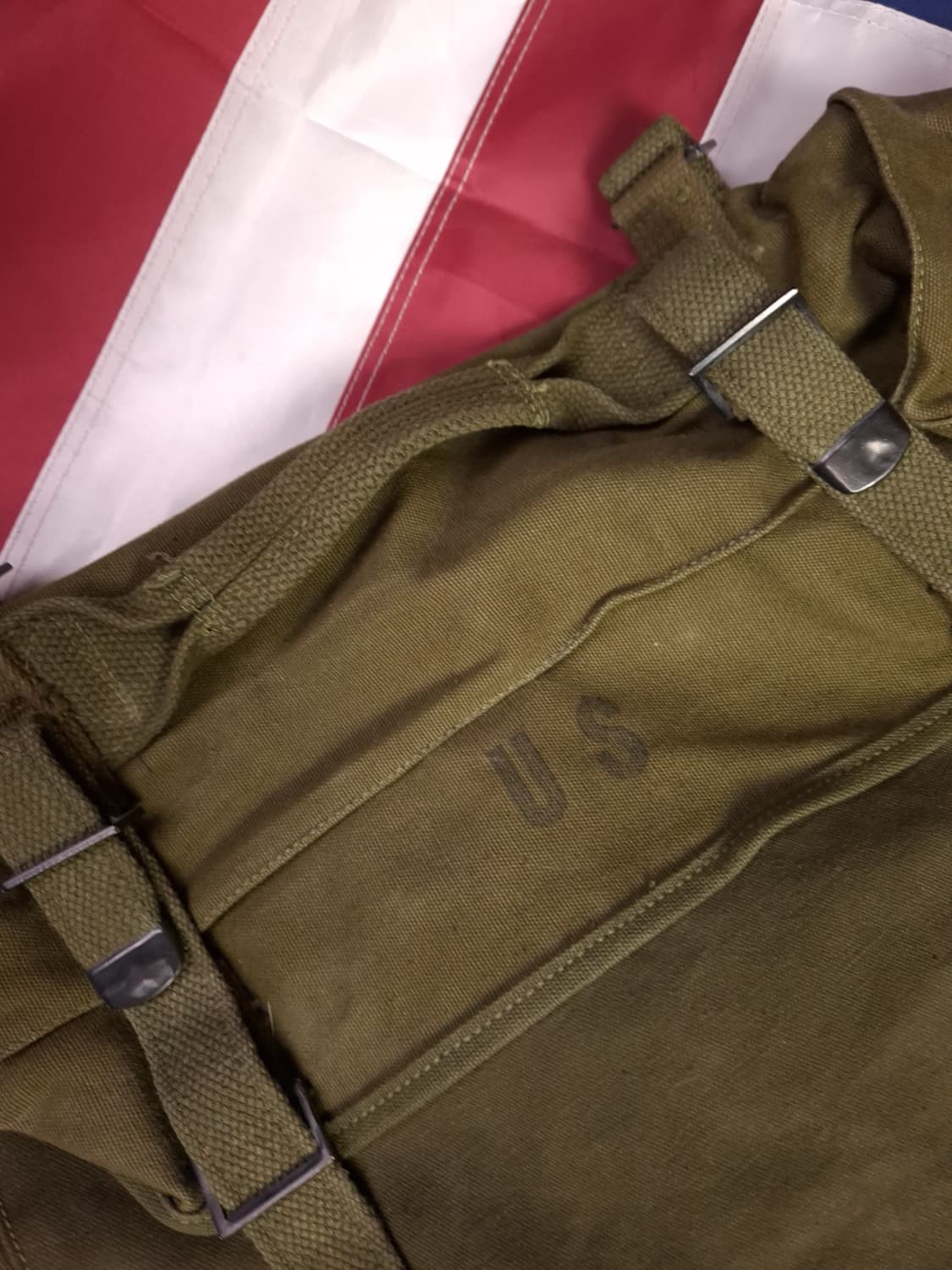 오리지날 미군 M-45 카고 필드 가방 상품이미지4